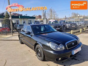 Hyundai Sonata, 2004 г., Газ пропан-бутан / Бензин, 276 тыс. км, Седан, Чорный, Николаев AT-10410871 фото