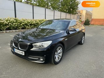 BMW 5 Series GT, 2014, Бензин, 3 л., 155 тис. км, Ліфтбек, Чорний, Київ Cars-Pr-245096 фото