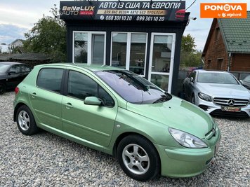 Peugeot 307, 2002, Бензин, 1.6 л., 185 тис. км, Хетчбек, Зелений, Коломия 205288 фото