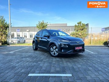 Hyundai Kona Electric, 2019, Електро, 107 тис. км, Позашляховик / Кросовер, Сірий, Луцьк Cars-Pr-276043 фото