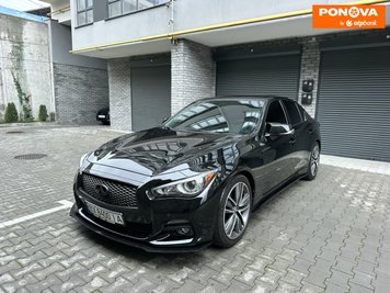 Infiniti Q50, 2014, Бензин, 3.7 л., 212 тис. км, Седан, Чорний, Хмельницький Cars-Pr-268988 фото