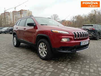 Jeep Cherokee, 2014, Бензин, 2.36 л., 270 тис. км, Позашляховик / Кросовер, Червоний, Чернівці Cars-Pr-277037 фото