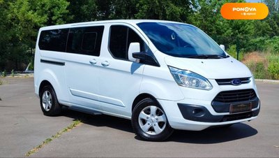 Ford Transit Custom, 2013, Дизель, 2.2 л., 224 тыс. км, Минивен, Белый, Киев 51250 фото