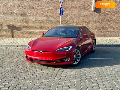 Tesla Model S, 2017, Електро, 99 тыс. км, Лифтбек, Красный, Одесса 42688 фото