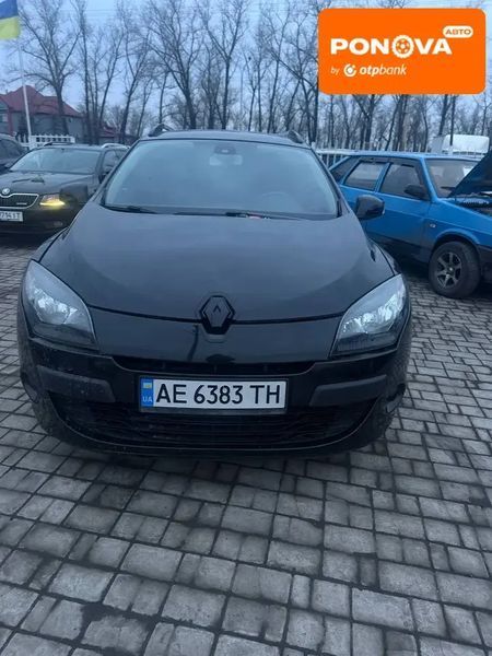 Renault Megane, 2011 р., Дизель, 123 тис. км, Універсал, Чорний, Павлоград AT-10411323 фото