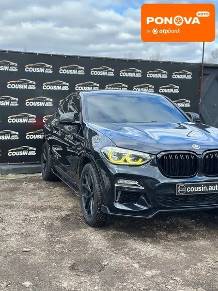 BMW X4, 2019 р., Бензин, 113 тис. км, Позашляховик / Кросовер, Сірий, Київ AT-10411530 фото