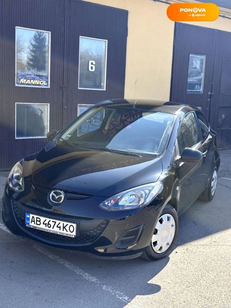 Mazda 2, 2011, Бензин, 1.4 л., 105 тис. км, Хетчбек, Чорний, Вінниця Cars-Pr-61862 фото