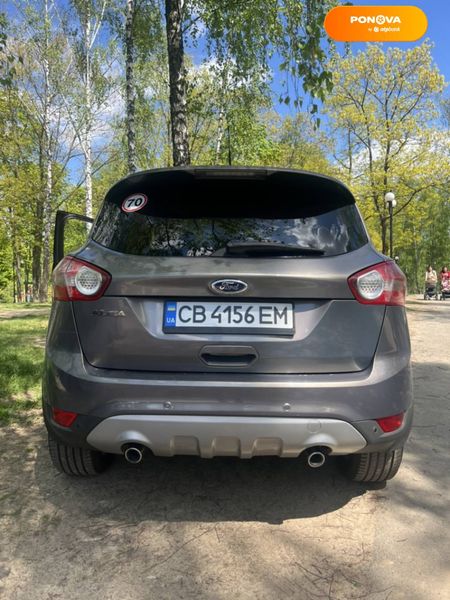 Ford Kuga, 2012, Дизель, 2 л., 178 тыс. км, Внедорожник / Кроссовер, Коричневый, Чернигов Cars-Pr-62147 фото