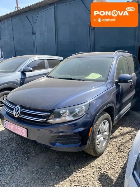 Volkswagen Tiguan, 2016 р., Бензин, 245 тис. км, Позашляховик / Кросовер, Синій, Луцьк AT-10418110 фото