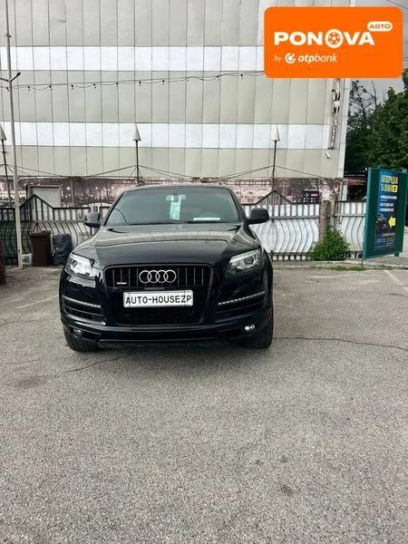 Audi Q7, 2012 р., Бензин, 237 тис. км, Позашляховик / Кросовер, Чорний, Запоріжжя AT-10417702 фото