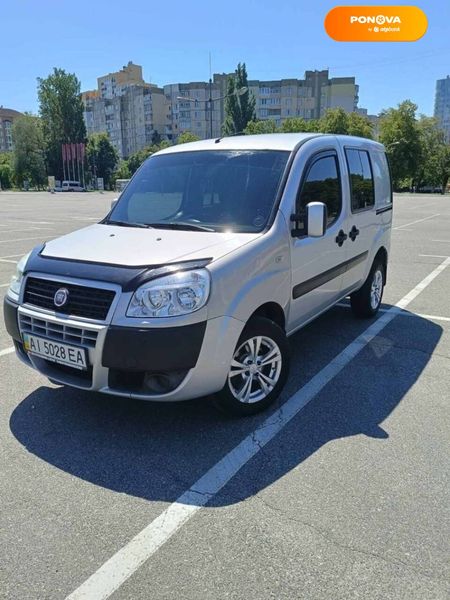 Fiat Doblo, 2008, Дизель, 1.9 л., 240 тыс. км, Минивен, Серый, Бровари Cars-Pr-65062 фото