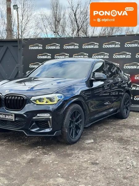 BMW X4, 2019 р., Бензин, 113 тис. км, Позашляховик / Кросовер, Сірий, Київ AT-10411530 фото