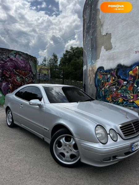 Mercedes-Benz CLK-Class, 2000, Газ пропан-бутан / Бензин, 2 л., 280 тыс. км, Купе, Серый, Сумы Cars-Pr-64716 фото