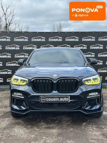 BMW X4, 2019 р., Бензин, 113 тис. км, Позашляховик / Кросовер, Сірий, Київ AT-10411530 фото
