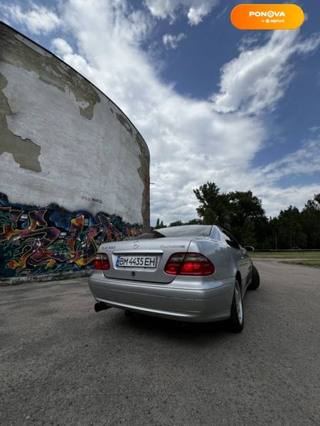 Mercedes-Benz CLK-Class, 2000, Газ пропан-бутан / Бензин, 2 л., 280 тыс. км, Купе, Серый, Сумы Cars-Pr-64716 фото