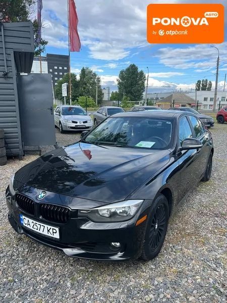 BMW 3 Series, 2013 р., Бензин, 110 тис. км, Седан, Чорний, Черкаси AT-10418479 фото