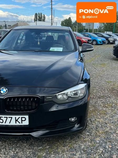 BMW 3 Series, 2013 р., Бензин, 110 тис. км, Седан, Чорний, Черкаси AT-10418479 фото