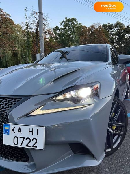 Lexus IS, 2015, Бензин, 2 л., 146 тис. км, Седан, Сірий, Київ Cars-Pr-68588 фото