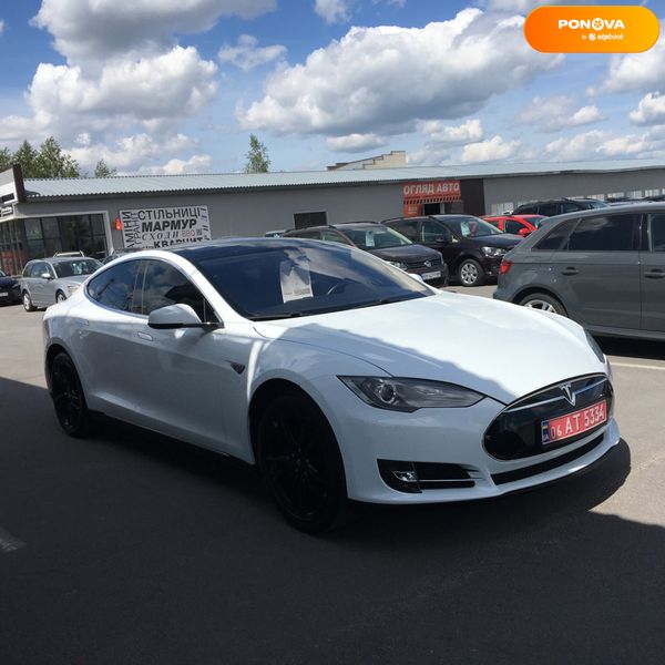 Tesla Model S, 2013, Електро, 99 тис. км, Седан, Білий, Житомир 45963 фото