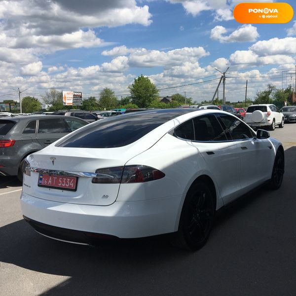 Tesla Model S, 2013, Електро, 99 тис. км, Седан, Білий, Житомир 45963 фото
