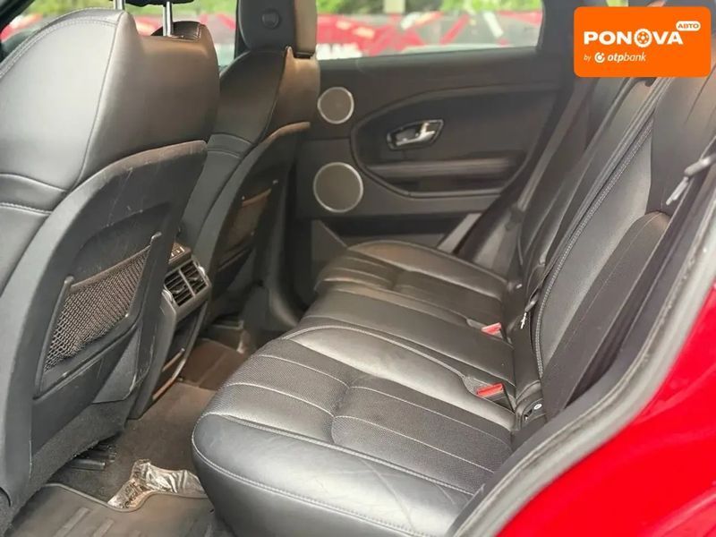 Land Rover Range Rover Evoque, 2017 р., Бензин, 123 тис. км, Позашляховик / Кросовер, Червоний, Дніпро (Дніпропетровськ) AT-10417899 фото