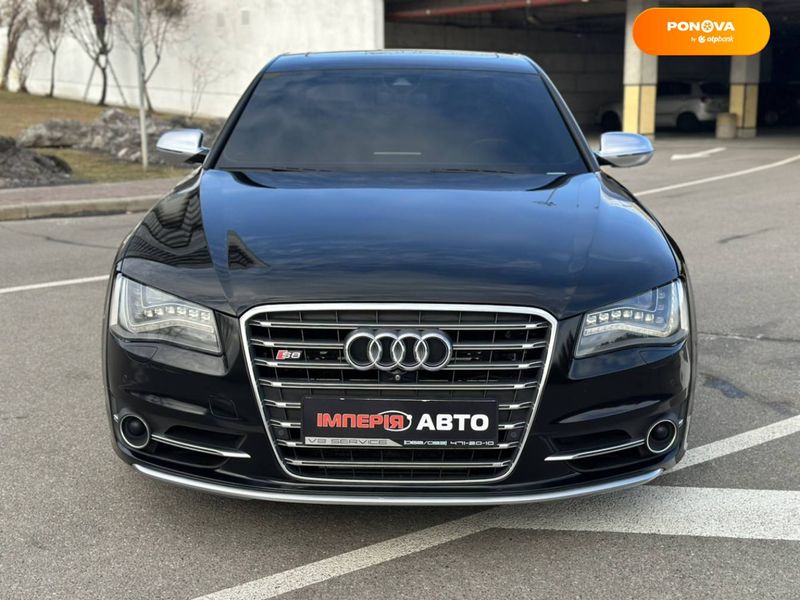 Audi S8, 2013, Бензин, 3.99 л., 217 тыс. км, Седан, Чорный, Киев 42633 фото