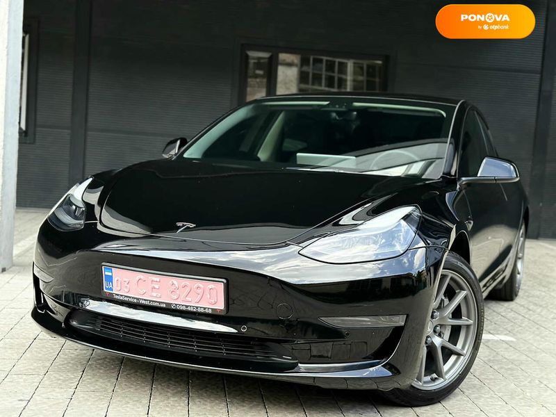 Tesla Model 3, 2021, Електро, 12 тис. км, Седан, Чорний, Львів 111031 фото