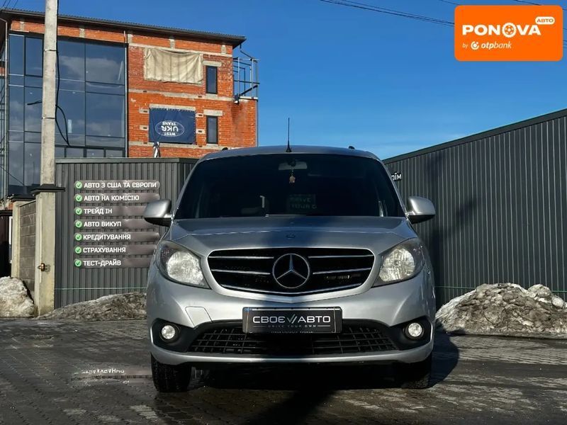 Mercedes-Benz Citan, 2014 г., Дизель, 245 тыс. км, Минивен, Серый, Солонка AT-10409660 фото