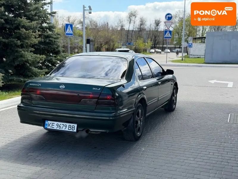 Nissan Maxima, 1998 г., Бензин, 331 тыс. км, Седан, Зеленый, Днепр (Днепропетровск) AT-10417632 фото