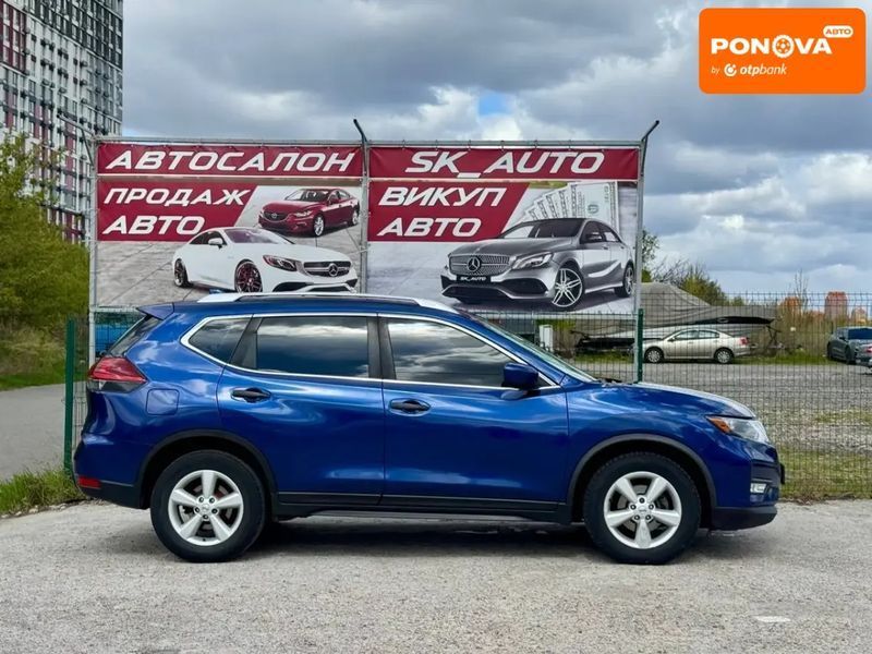 Nissan Rogue, 2017 г., Газ метан / Бензин, 140 тыс. км, Внедорожник / Кроссовер, Синий, Киев AT-10416231 фото