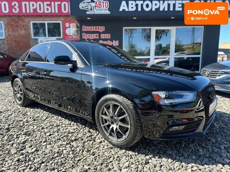 Audi A4, 2012 г., Бензин, 207 тыс. км, Седан, Чорный, Смела AT-10418680 фото