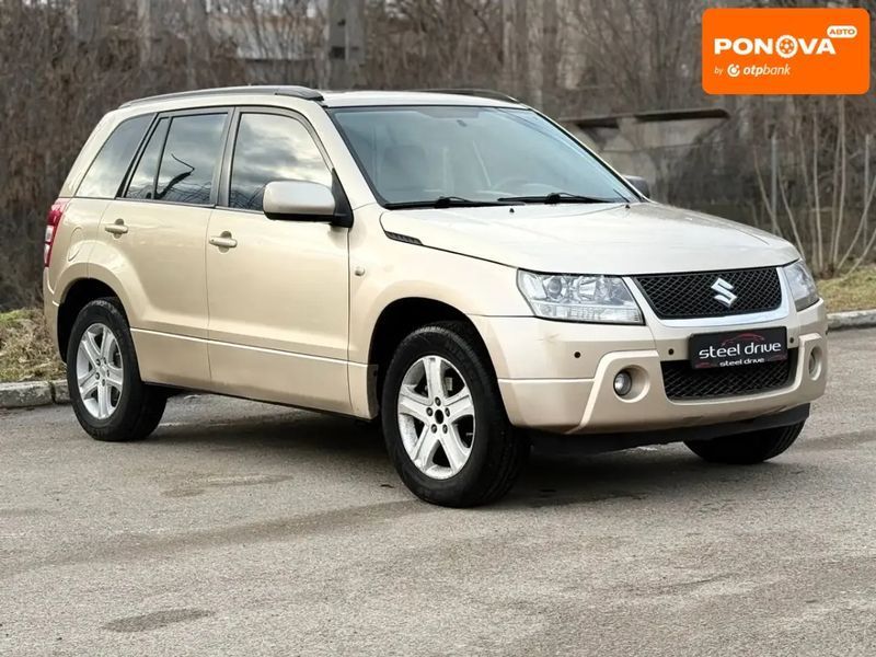 Suzuki Grand Vitara, 2007 г., Газ пропан-бутан / Бензин, 241 тыс. км, Внедорожник / Кроссовер, Бежевый, Николаев AT-10410916 фото