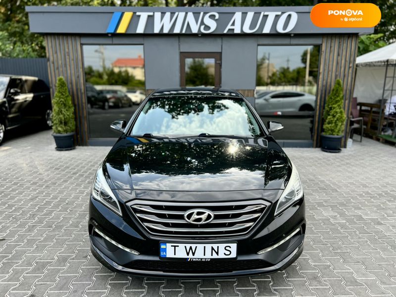 Hyundai Sonata, 2017, Бензин, 2.4 л., 134 тис. км, Седан, Чорний, Одеса 110085 фото