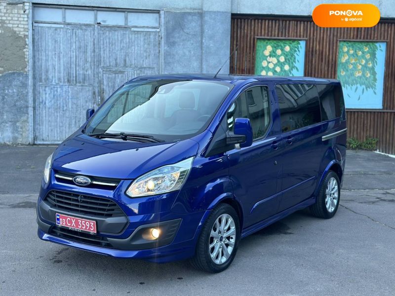 Ford Transit Custom, 2015, Дизель, 2.2 л., 274 тис. км, Мінівен, Синій, Рівне Cars-Pr-56363 фото