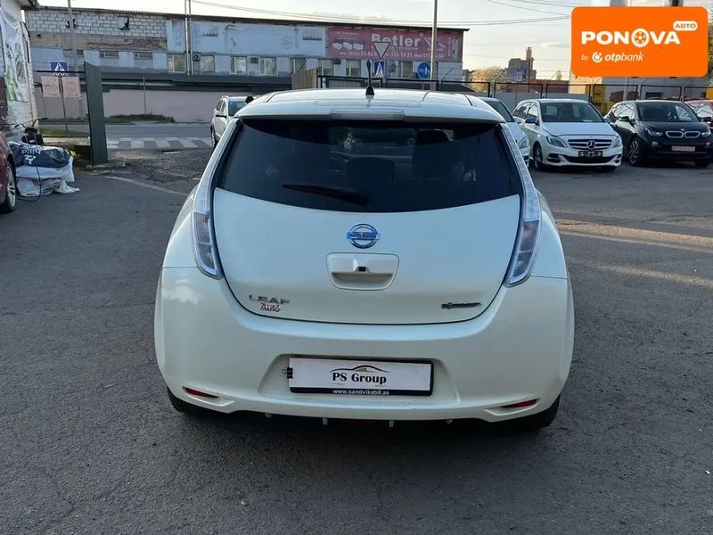Nissan Leaf, 2012 г., Електро, 130 тыс. км, Хетчбек, Белый, Луцк AT-10427606 фото