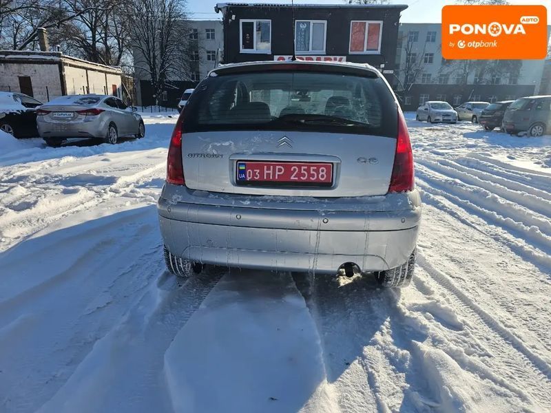 Citroen C3, 2005 р., Бензин, 180 тис. км, Хетчбек, Сірий, Кам'янське (Дніпродзержинськ) AT-10407342 фото