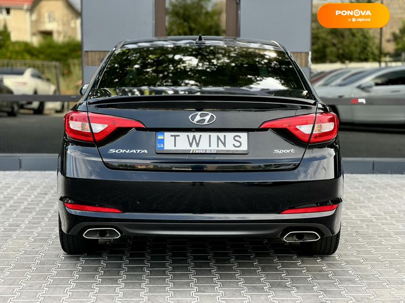 Hyundai Sonata, 2017, Бензин, 2.4 л., 134 тис. км, Седан, Чорний, Одеса 110085 фото