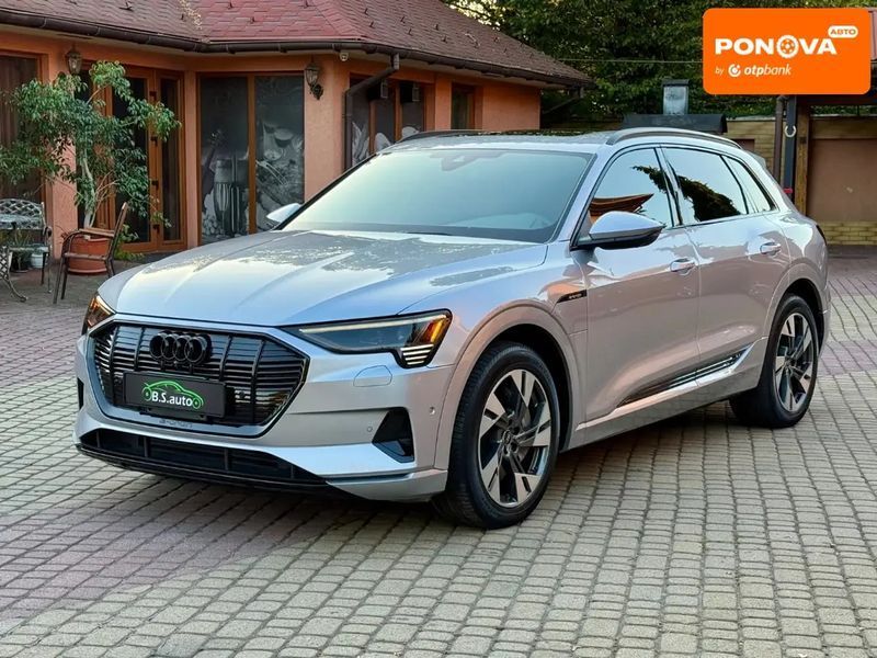 Audi e-tron, 2022 р., Електро, 45 тис. км, Позашляховик / Кросовер, Сірий, Мукачево AT-10402568 фото