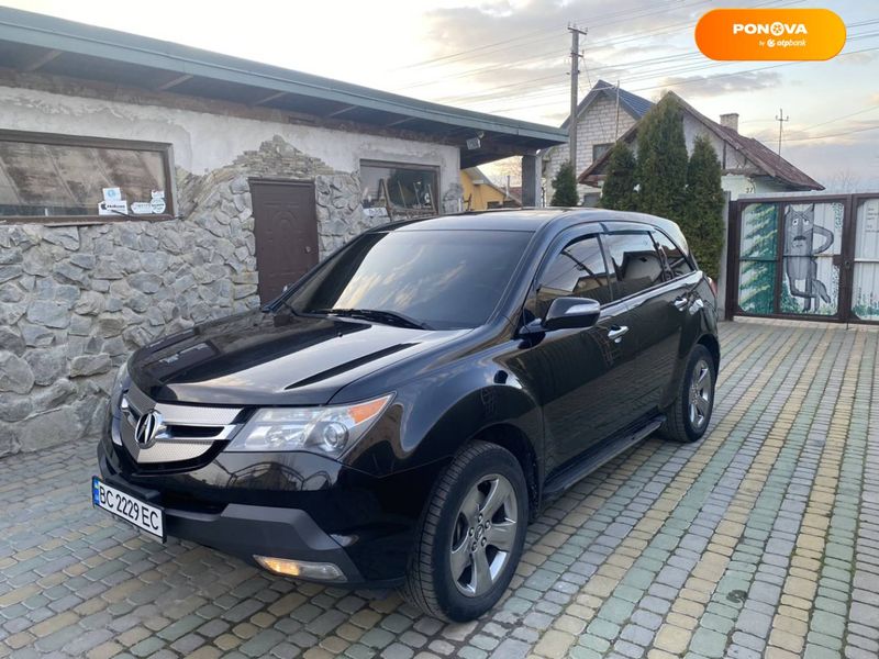 Acura MDX, 2007, Газ пропан-бутан / Бензин, 3.66 л., 262 тис. км, Позашляховик / Кросовер, Чорний, Львів Cars-Pr-68886 фото