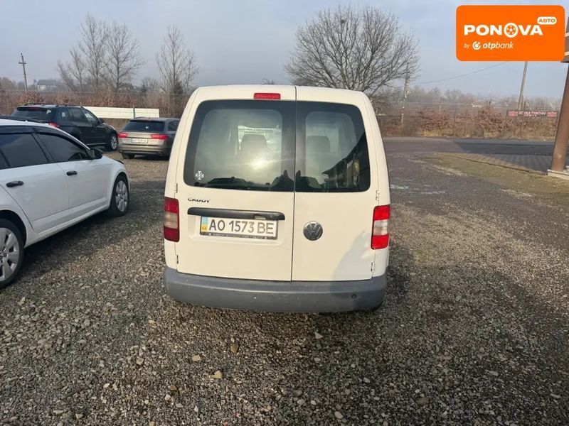 Volkswagen Caddy, 2005 г., Дизель, 230 тыс. км, Универсал, Белый, Тячев AT-10406473 фото