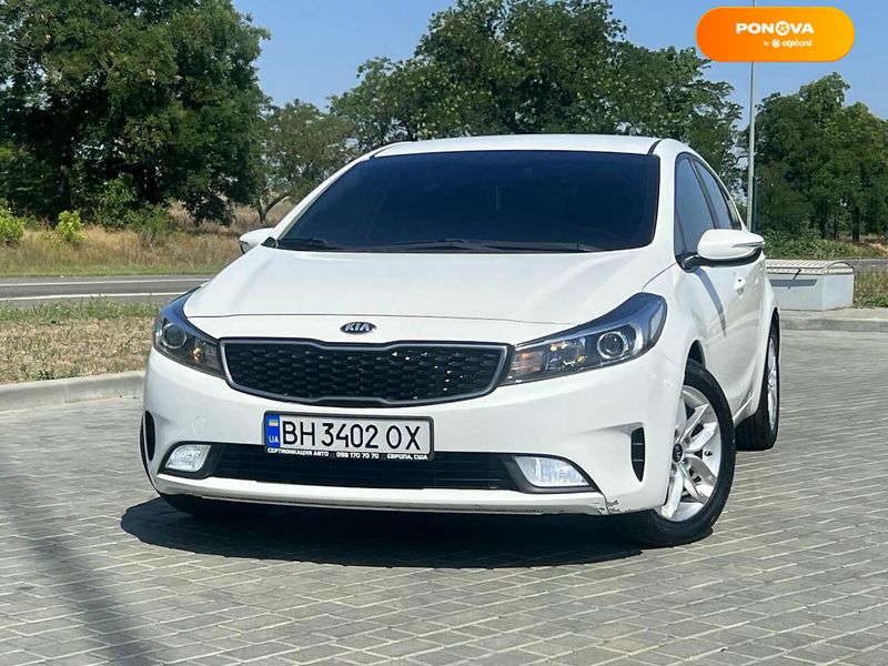 Kia K3, 2017, Дизель, 1.6 л., 210 тыс. км, Седан, Белый, Одесса Cars-Pr-161429 фото