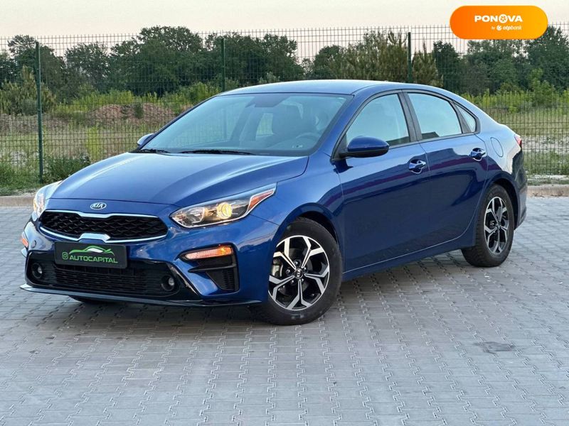 Kia Forte, 2019, Бензин, 2 л., 89 тис. км, Седан, Синій, Київ 103284 фото