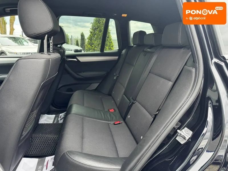 BMW X3, 2017 р., Бензин, 104 тис. км, Позашляховик / Кросовер, Чорний, Івано-Франківськ AT-10424489 фото
