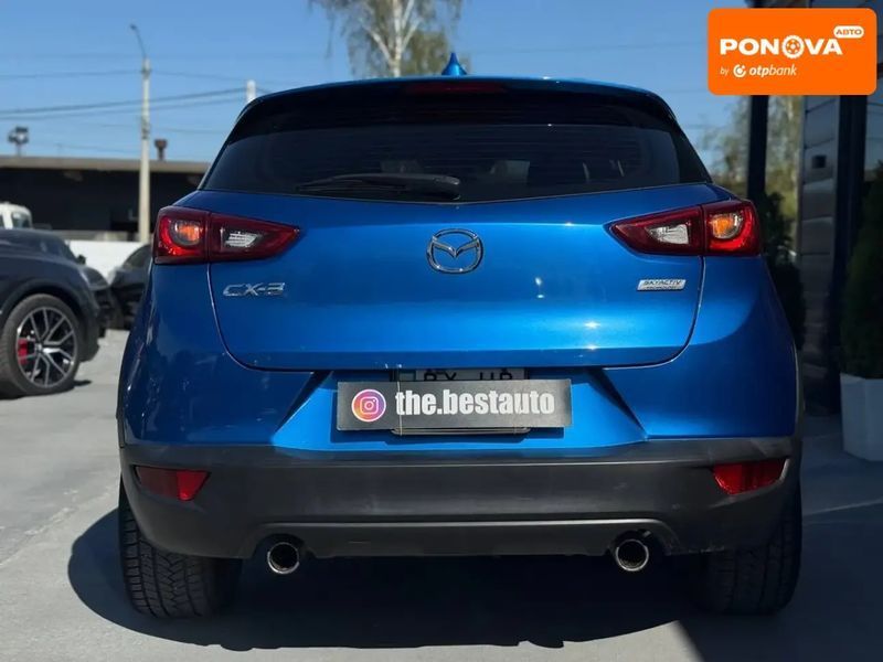 Mazda CX-3, 2016 г., Бензин, 152 тыс. км, Внедорожник / Кроссовер, Синий, Ровно AT-10416797 фото