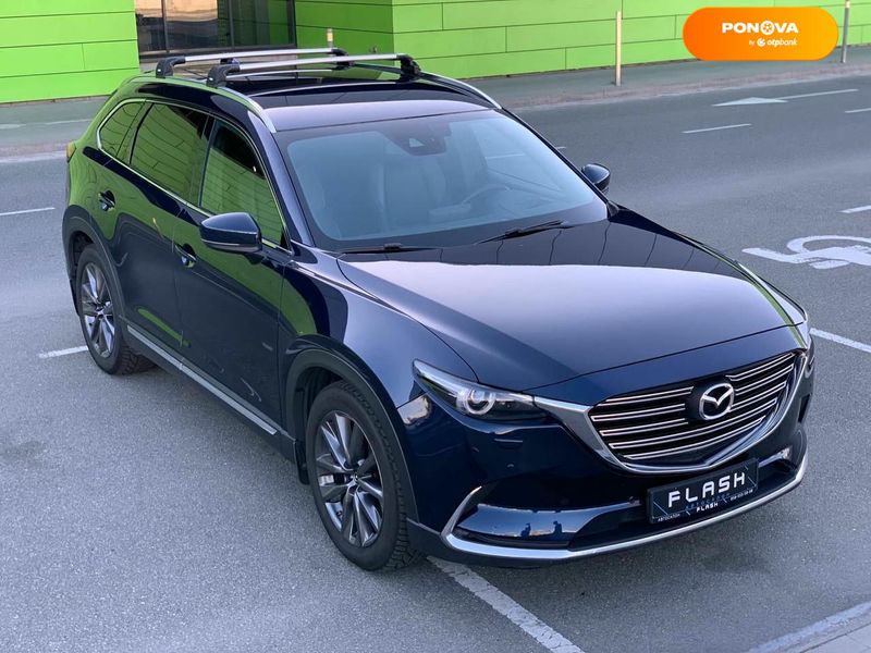 Mazda CX-9, 2019, Бензин, 2.49 л., 95 тис. км, Позашляховик / Кросовер, Синій, Київ 110042 фото