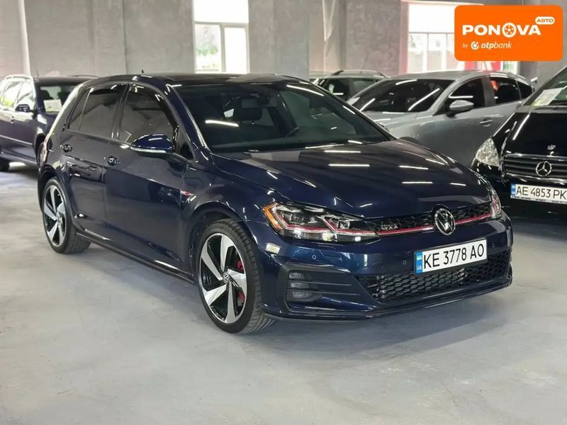 Volkswagen Golf, 2018 р., Бензин, 115 тис. км, Хетчбек, Синій, Кам'янське (Дніпродзержинськ) AT-10400273 фото