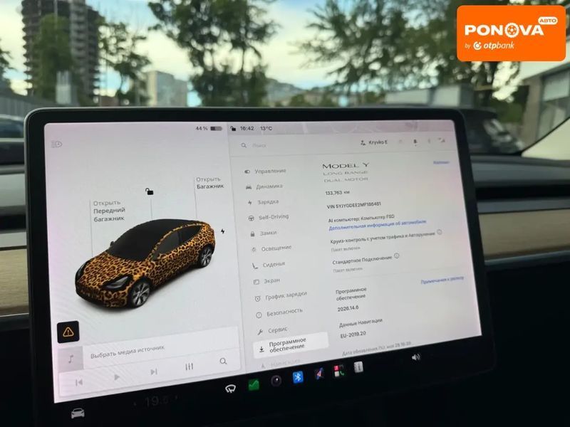 Tesla Model Y, 2021 г., Електро, 133 тыс. км, Внедорожник / Кроссовер, Белый, Харьков AT-10418416 фото