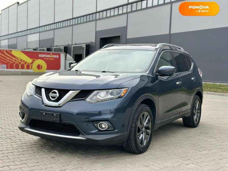 Nissan Rogue, 2016, Бензин, 2.49 л., 140 тис. км, Позашляховик / Кросовер, Сірий, Івано-Франківськ Cars-Pr-149655 фото