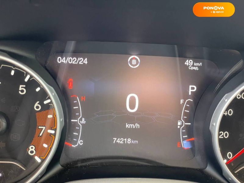 Jeep Compass, 2017, Бензин, 2.36 л., 74 тис. км, Позашляховик / Кросовер, Чорний, Івано-Франківськ 28840 фото