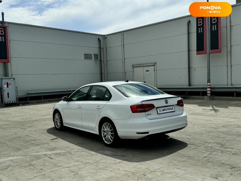 Volkswagen Jetta, 2015, Бензин, 2 л., 126 тис. км, Седан, Білий, Київ 107082 фото